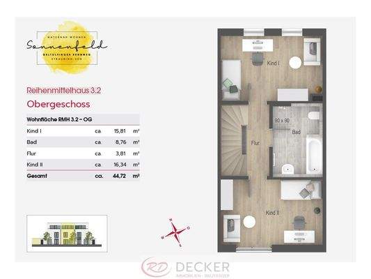 Grundrisse Obergeschoss