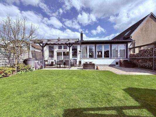 Rückansicht hinteres Haus