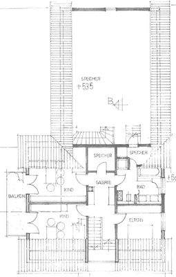 Grundriss Dachgeschoss