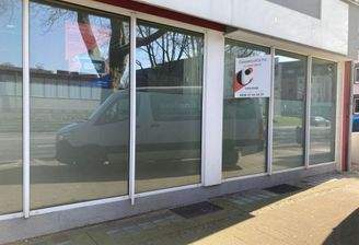 große Schaufensterfront