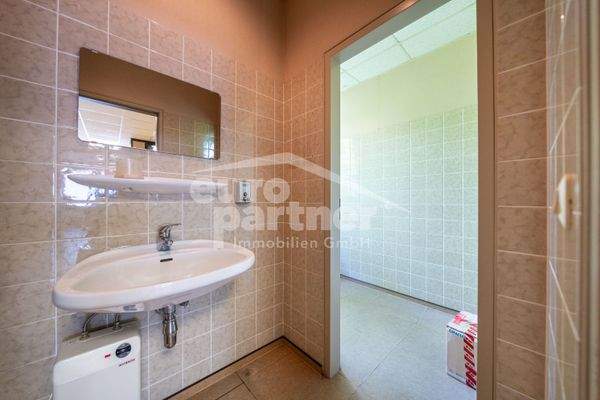 WC, Ansicht I (Bürotrakt)