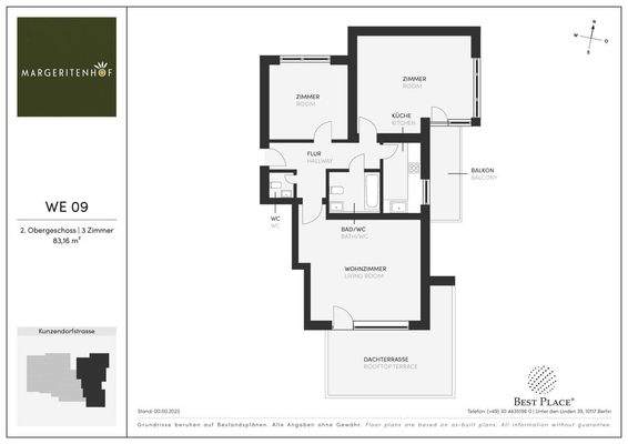 Kunzendorfstrasse Grundriss WE09