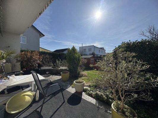 Blick von der Terrasse