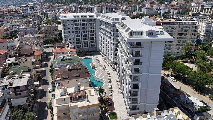 Apartments in a Central Location Close to the Beach in Alanya