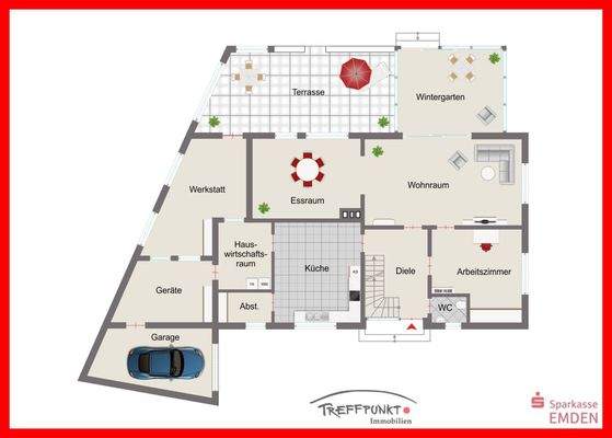 Grundriss Erdgeschoss