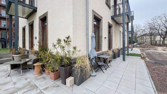 Großzügige Terrasse