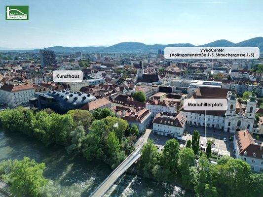 Styria Center - Murinsel - Mariahilferplatz