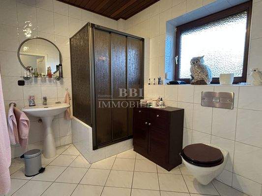 Duschbad im Erdgeschoss