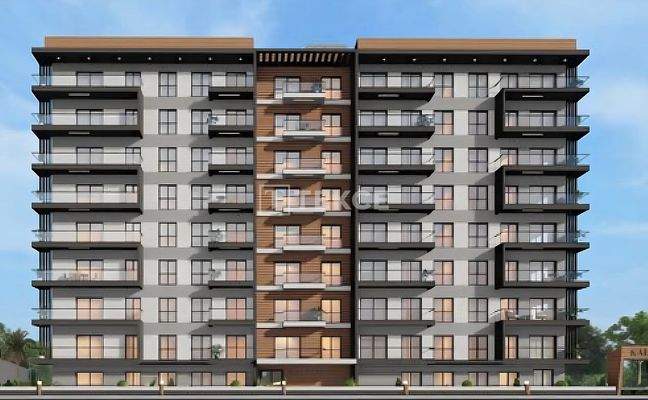 Apartments with City-View in a New Building in Çiğli