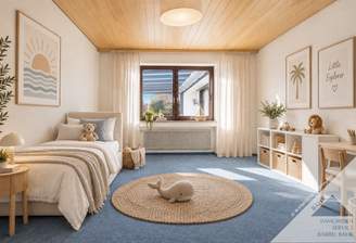 Zimmer mit Einrichtungsbsp.