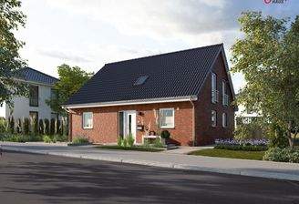 Ansicht Straße Verblendfassade