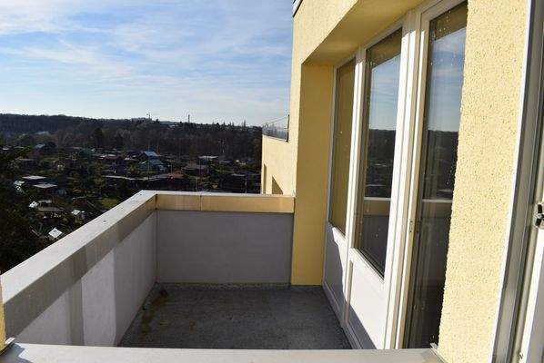 Balkon mit Aussicht