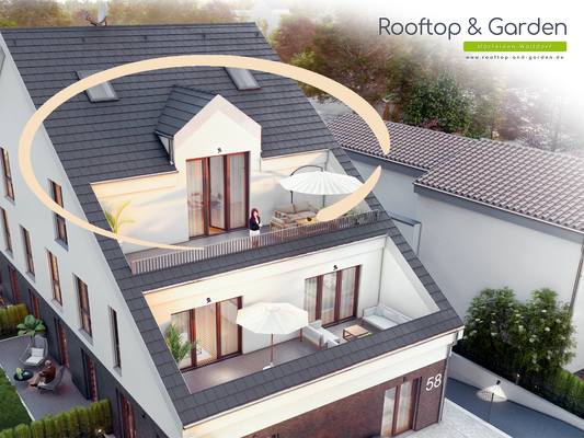 Rooftop and Garden Walldorf