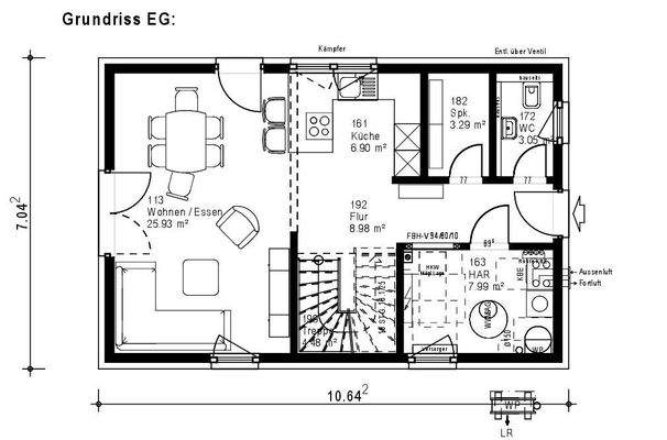 Grundriss City Line  EG