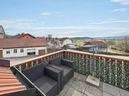 Balkon mit Weitsicht