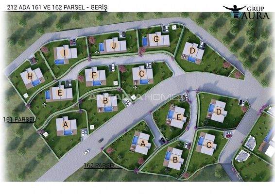 Detached Villas with Stylish Designs in Bodrum Yalikavak