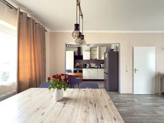 Esszimmer mit Küche II vermietete Wohnung