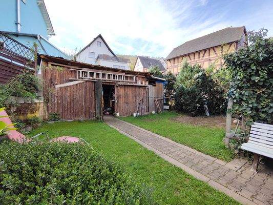 Garten, Gartenschuppen