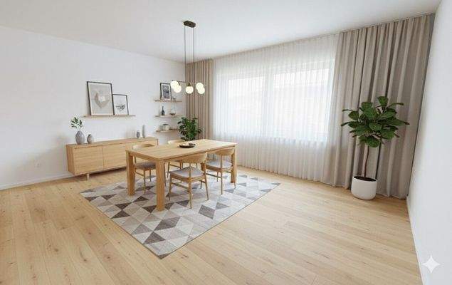 Esszimmer OG (Visualisierung - KI generiert)