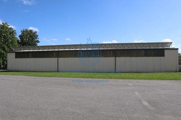 Fassadenansicht der Kalthalle