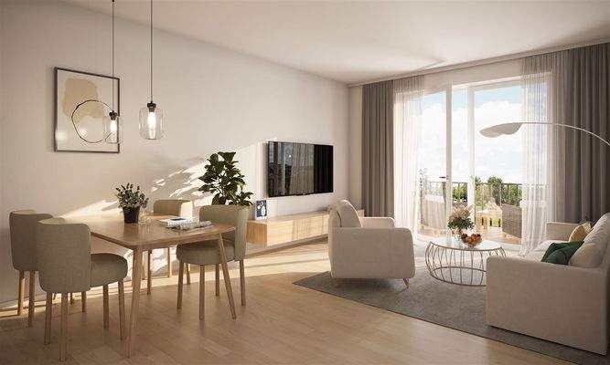 Visualisierung Wohnzimmer