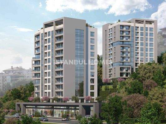 Spacious Flats with Bosphorus Views in Şişli, İstanbul