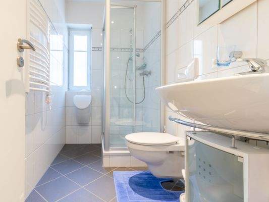 Duschbad im Erdgeschoss