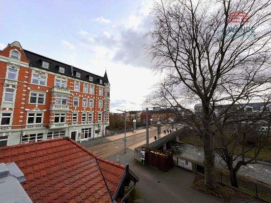 Aussicht aus dem Balkon