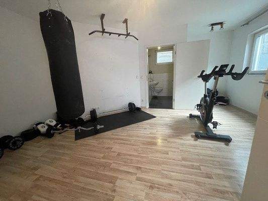Fitnessraum im UG