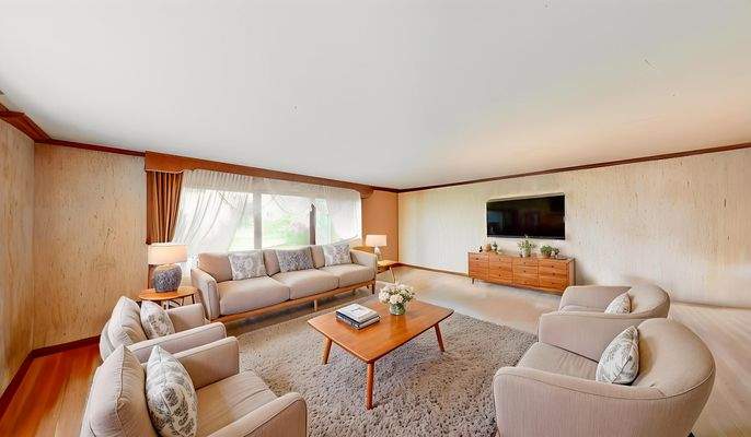 Einrichtungsbeispiel Wohnzimmer