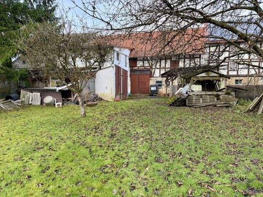 Rückansicht Scheune