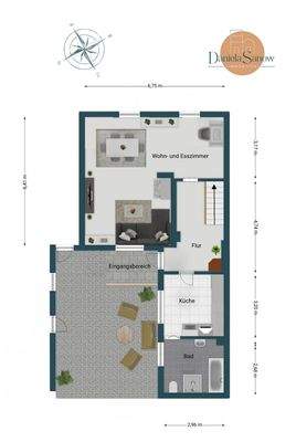 Grundriss Erdgeschoss