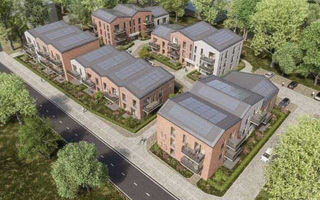 Eichenquartier im Überblick/ Visualisierung