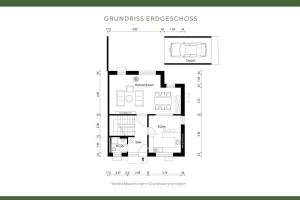 Grundriss Erdgeschoss