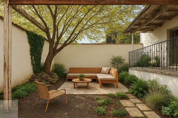  Beispiel für Gestaltung Outdoorbereich