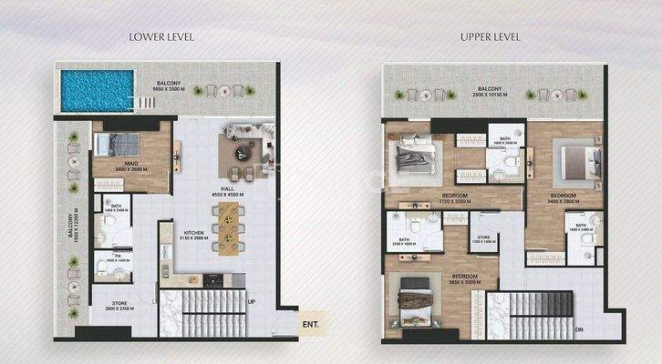 Private Pool Apartments with Post-Handover Installment in Dubai