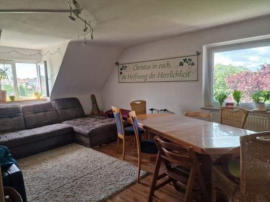 Teilansicht DG Wohnen