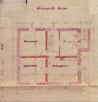 Grundriss Kellergeschoss
