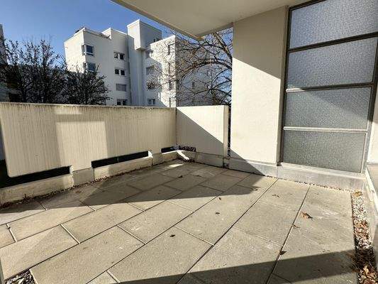 Balkon überdachter Bereich