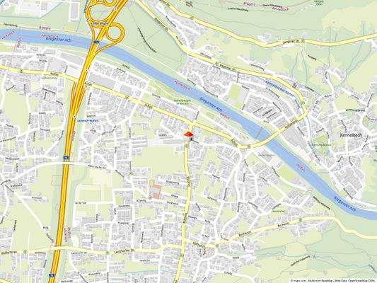 Geolyzer Kartenausschnitt