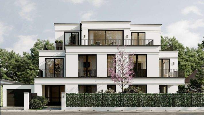 STILSICHER GESTALTETE FASSADE