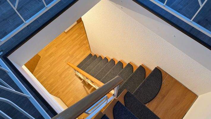 Aufgang Maisonette zum Wohnzimmer 