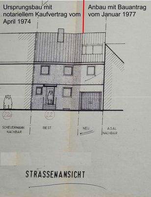 Hausansicht Straßenseite