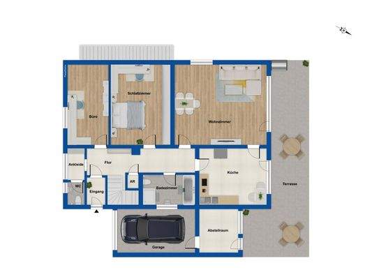 Grundriss Erdgeschoss