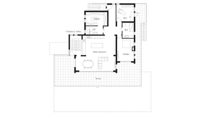 Floor plan upper floor