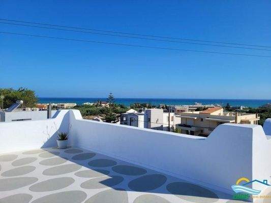 Kreta, Sfakaki: Komplett renovierte freistehende Villa zum Verkauf