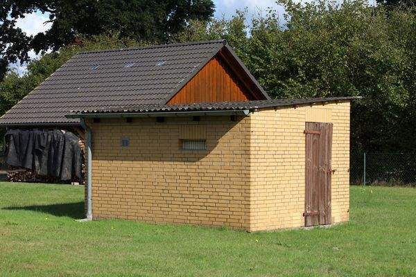 Kleines Ziegelgebäude