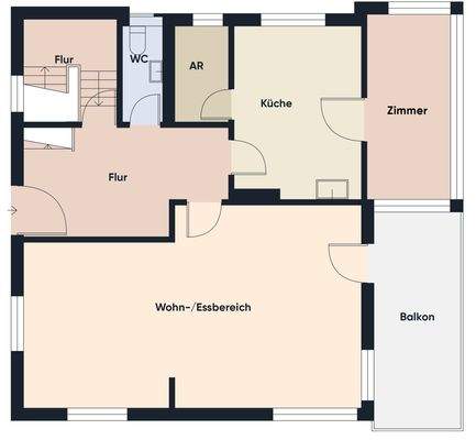 Grundriss ohne Maßstab / Erdgeschoss