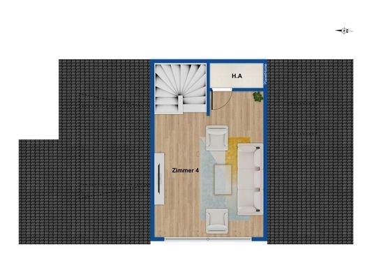 Grundriss Dachgeschoss