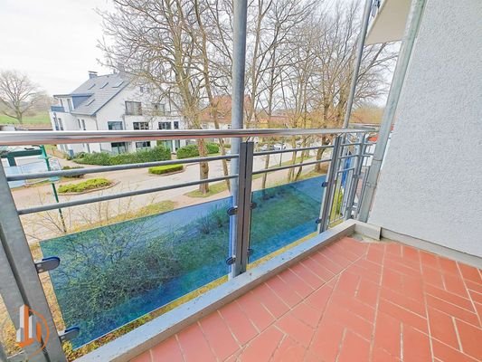 Balkon im unteren Bereich